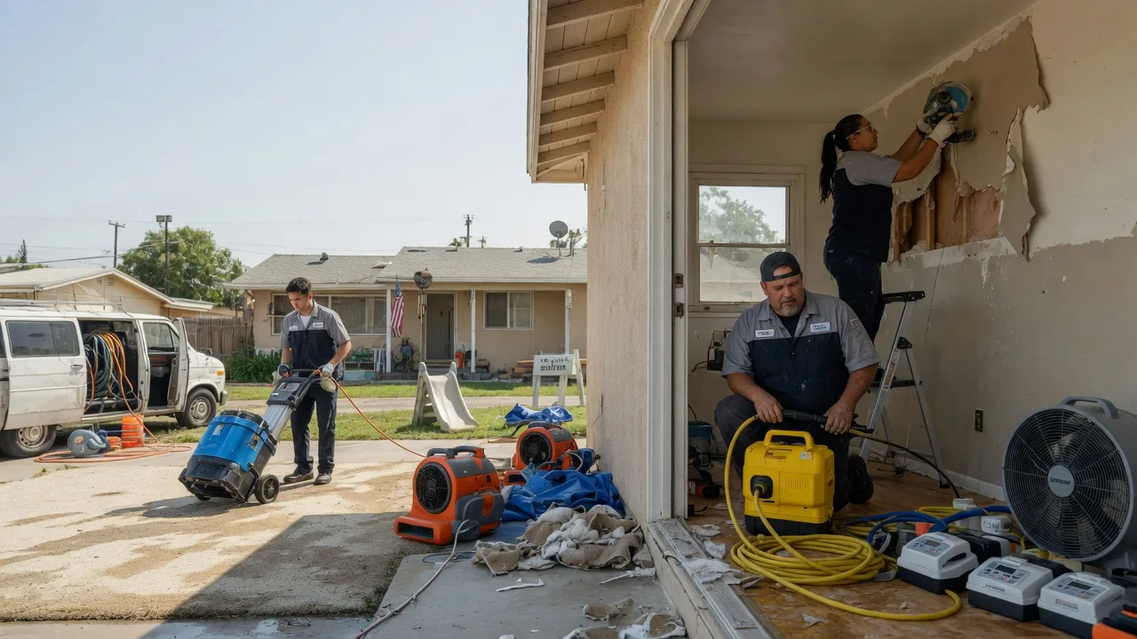 Water Damage Restoration in Muldrow, OK near me